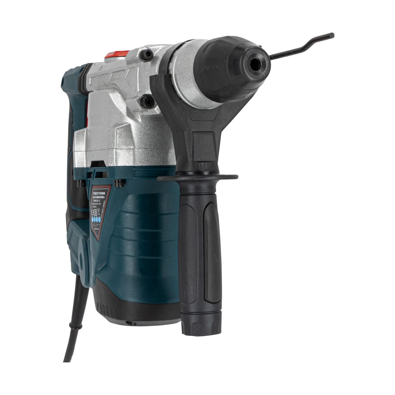 Borrhammare 1250W SDS-Plus 4 funktioner, med tillbehör, Tryton - 2