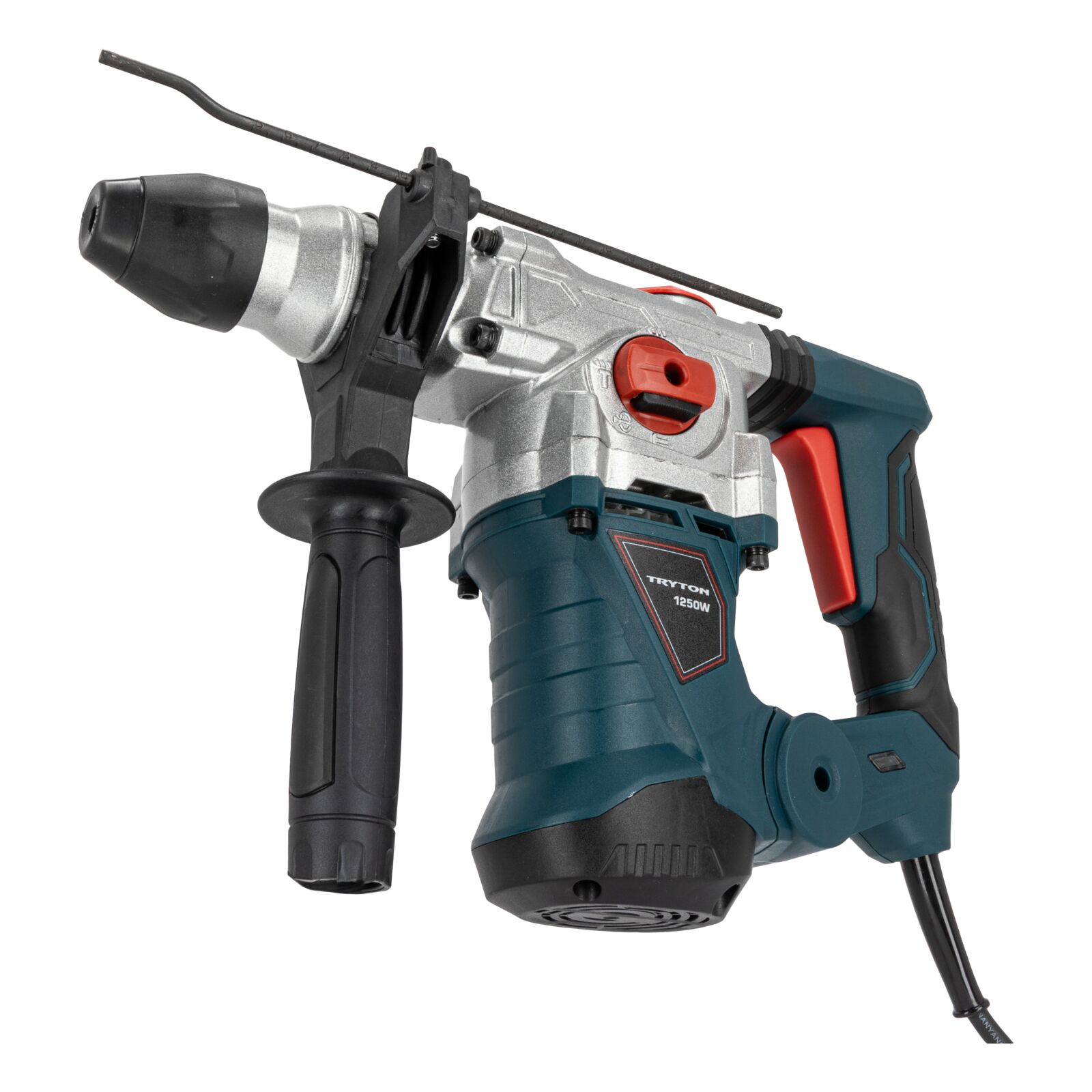 Borrhammare 1250W SDS-Plus 4 funktioner, med tillbehör, Tryton - 3