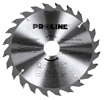 PROLINE TOOLS Cirkelsåg för trä 14016T201612, 0.7 mm, Proline