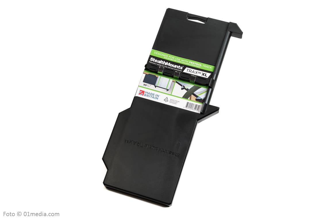 Stealth Mounts Sågvinkel Trax90 XL XL för Festool Styrskena ABS 90 Grader Snitt, StealthMounts