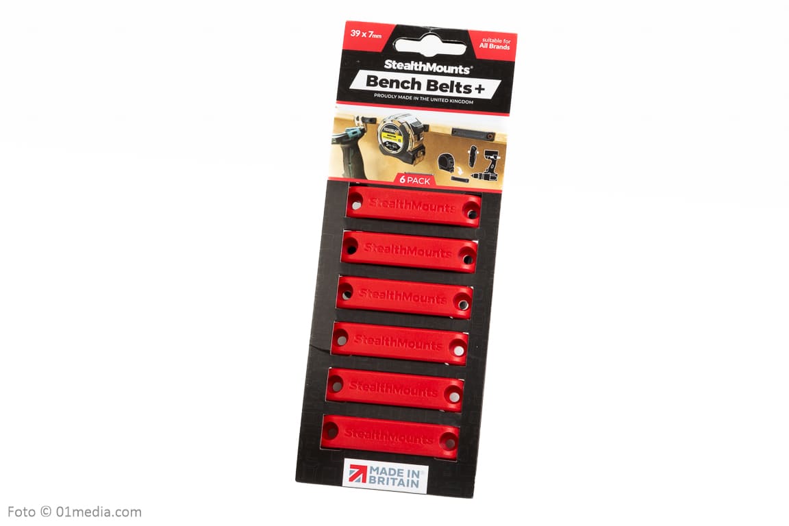 Stealth Mounts Universalfästen Bench Belts+ 6-pack, STEALTHMOUNTS - 3