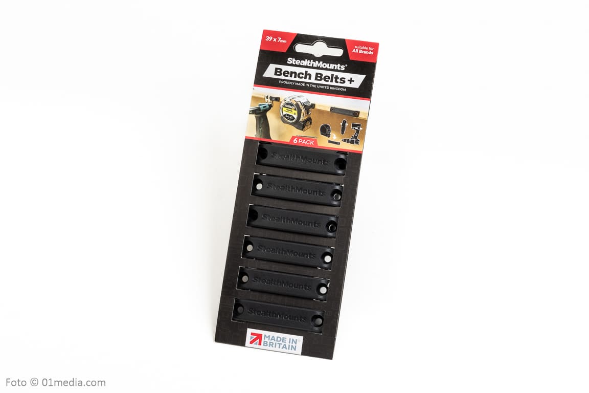 Stealth Mounts Universalfästen Bench Belts+ 6-pack, STEALTHMOUNTS - 4
