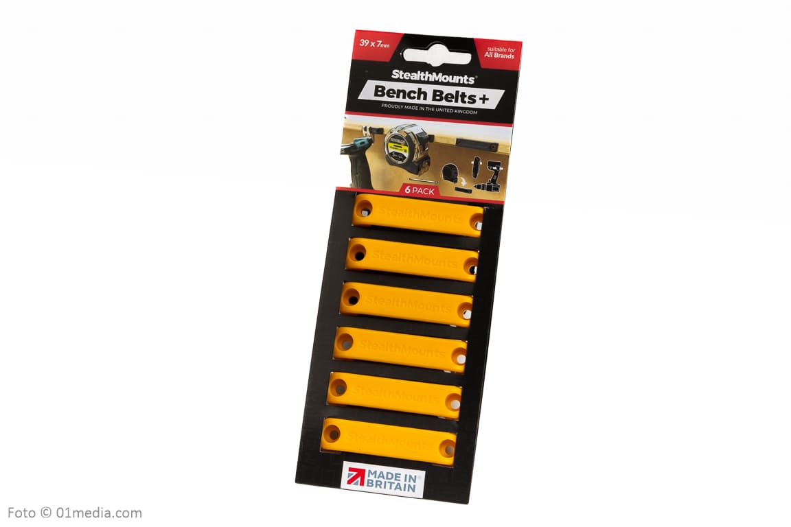 Stealth Mounts Universalfästen Bench Belts+ 6-pack, STEALTHMOUNTS - 10