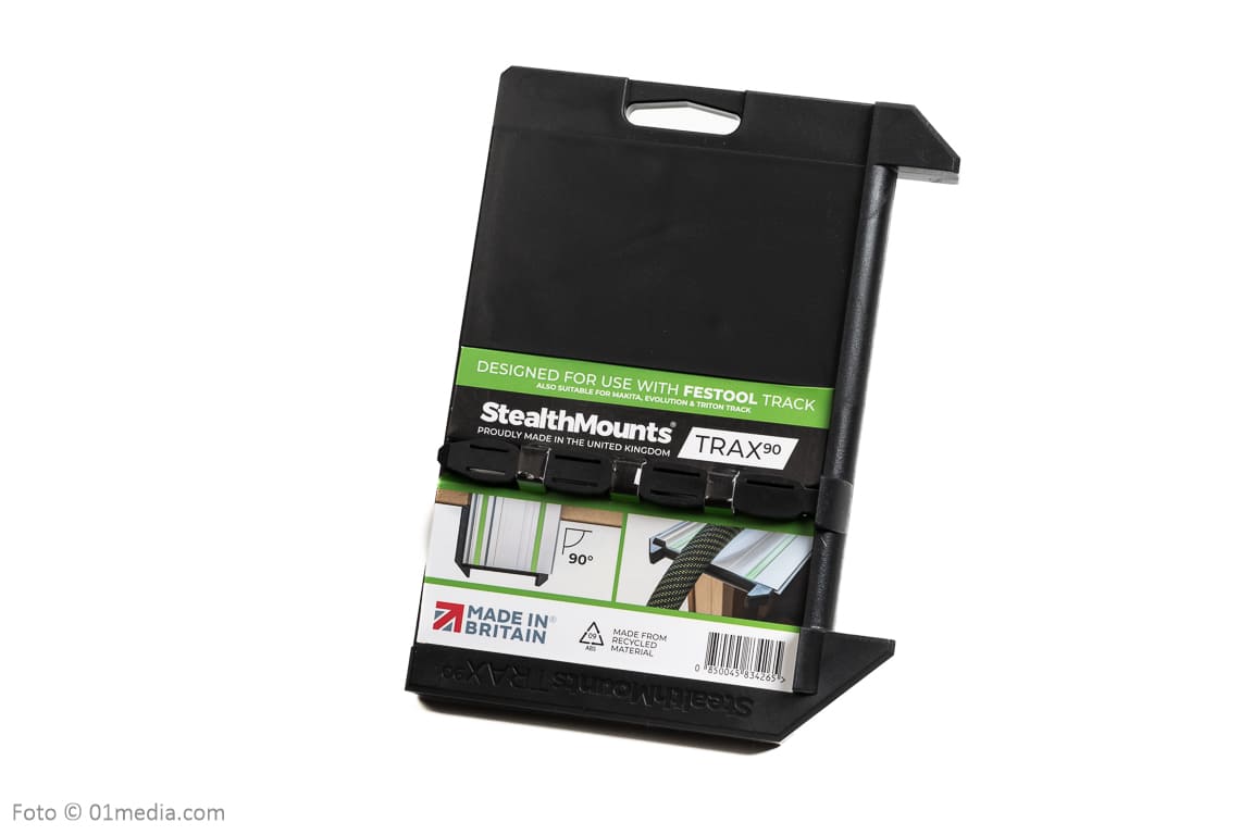 Stealth Mounts Trax90 Track Saw Square för Festool / MAKITA (1st), STEALTHMOUNTS