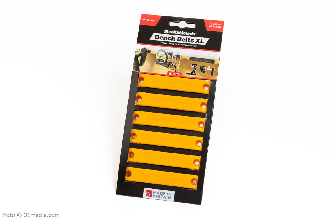 Stealth Mounts Universalfästen Bench Belts XL 6-pack, STEALTHMOUNTS - 5