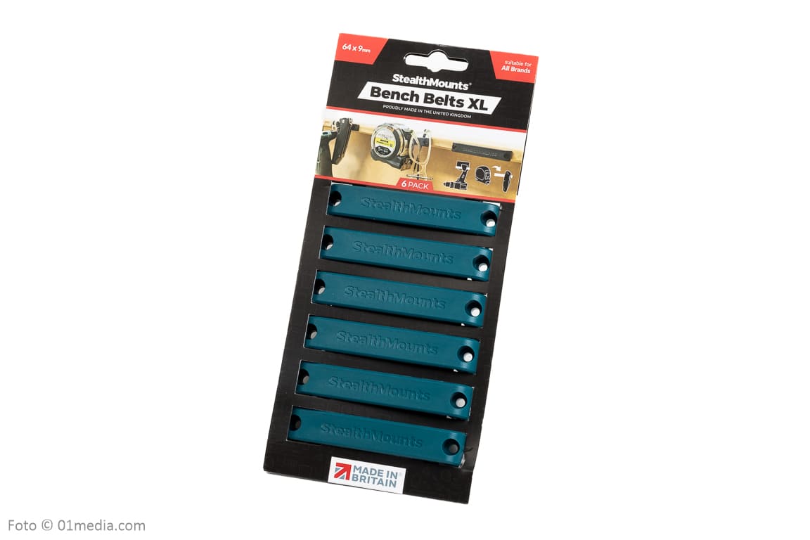 Stealth Mounts Universalfästen Bench Belts XL 6-pack, STEALTHMOUNTS - 11