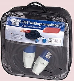 Förlängningskabel CEE 25m, 3 x 2, 5 mm², camping; Carbest