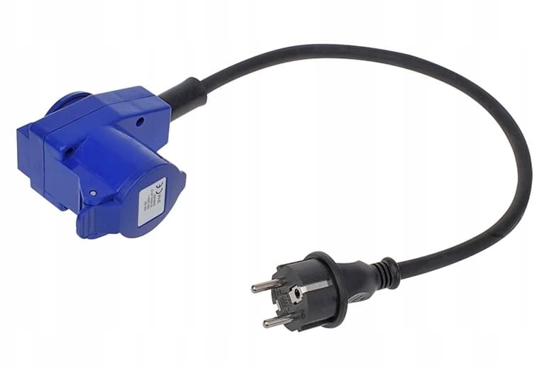Adapter kabel 40 cm CEE till 230V, 3 x 1, 5 mm², camping - 4