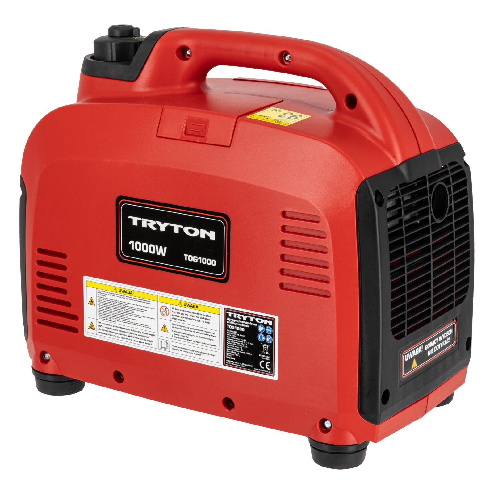 Elverk, inverter, generator 1kW, 230V, Tryton - 4