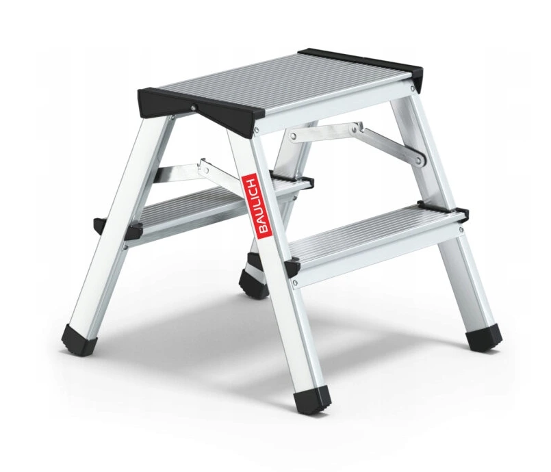 Pall 38 cm, hopfällbart mini stege, aluminium, max 125 kg, BAULICH - 5