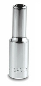 Stanley 1/2 lång hylsa 12-kantig 15 mm (hängbar butiksförpackning)