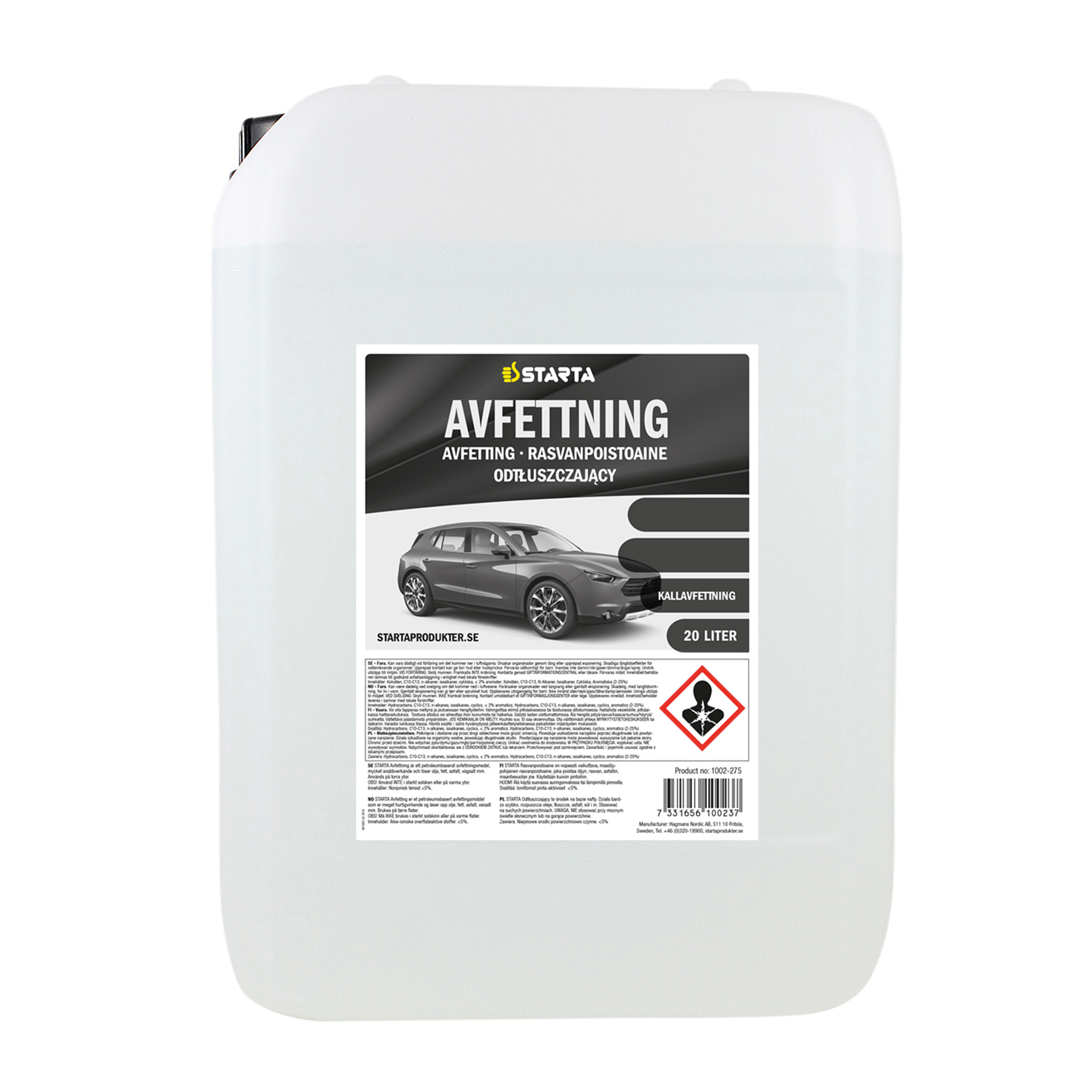 Starta Avfettningsmedel 20 L - 2