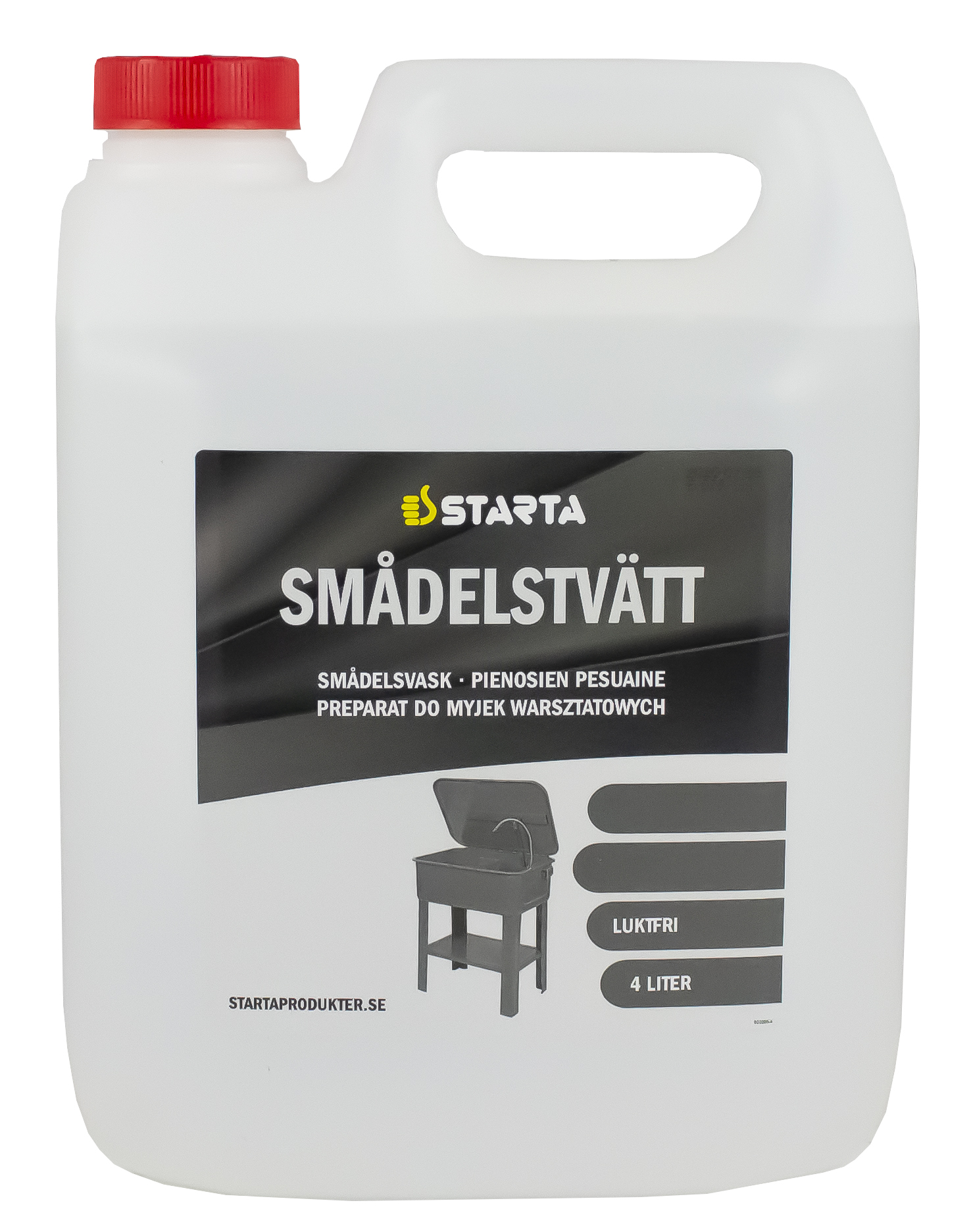 Starta Smådelstvätt 4 L