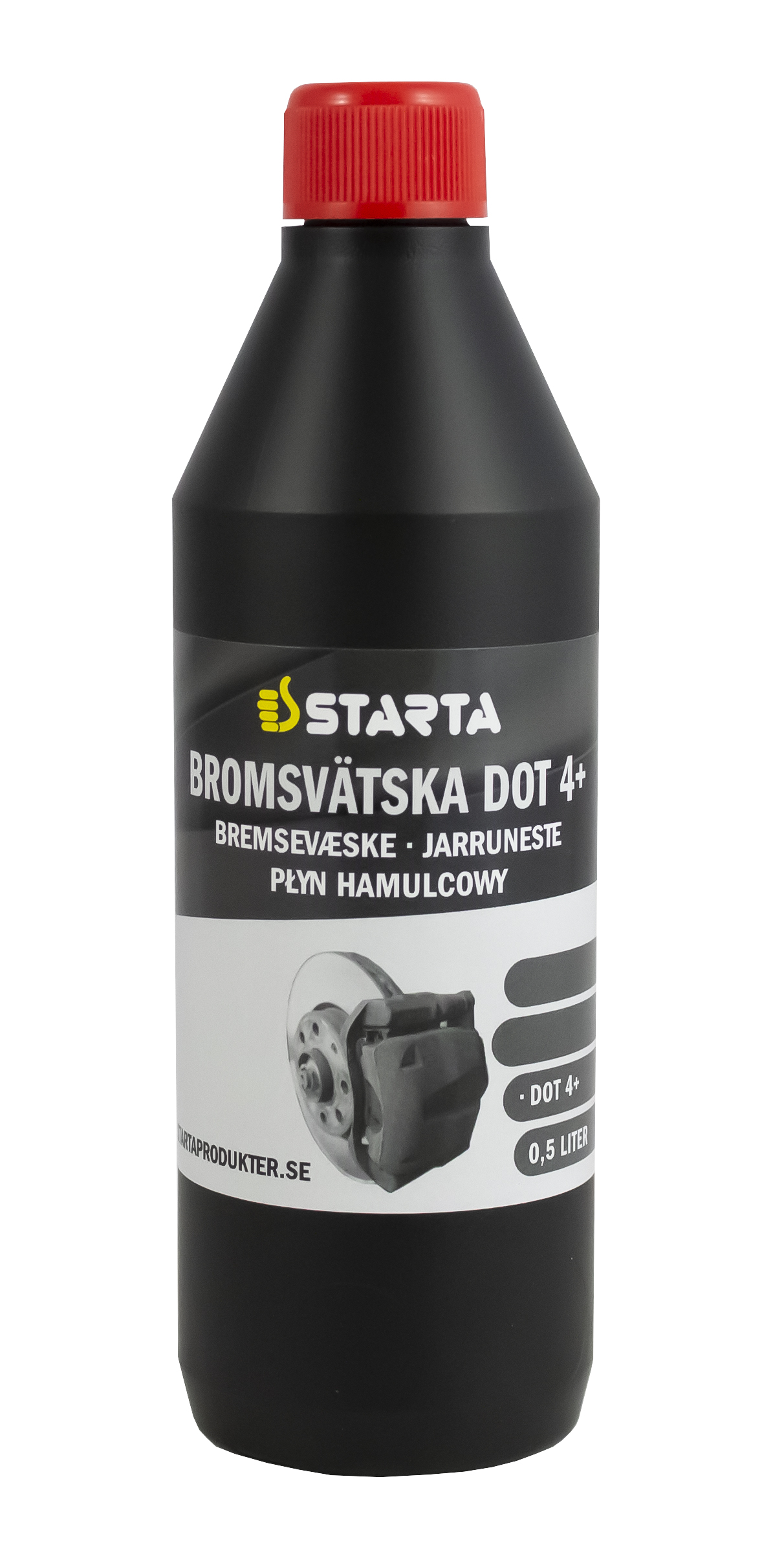 Starta Bromsvätska DOT 4+ 0,5 L
