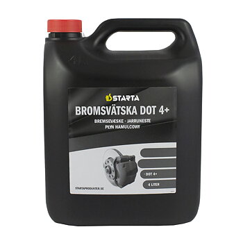 Starta Bromsvätska DOT 4+ 4 L