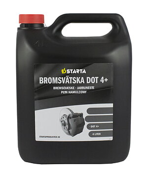 Starta Bromsvätska DOT 4+ 4 L