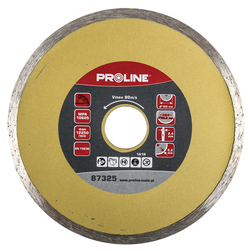 PROLINE TOOLS Diamantkapskiva 125 x 2.4 x 5.2 x 22.2 PROLINE