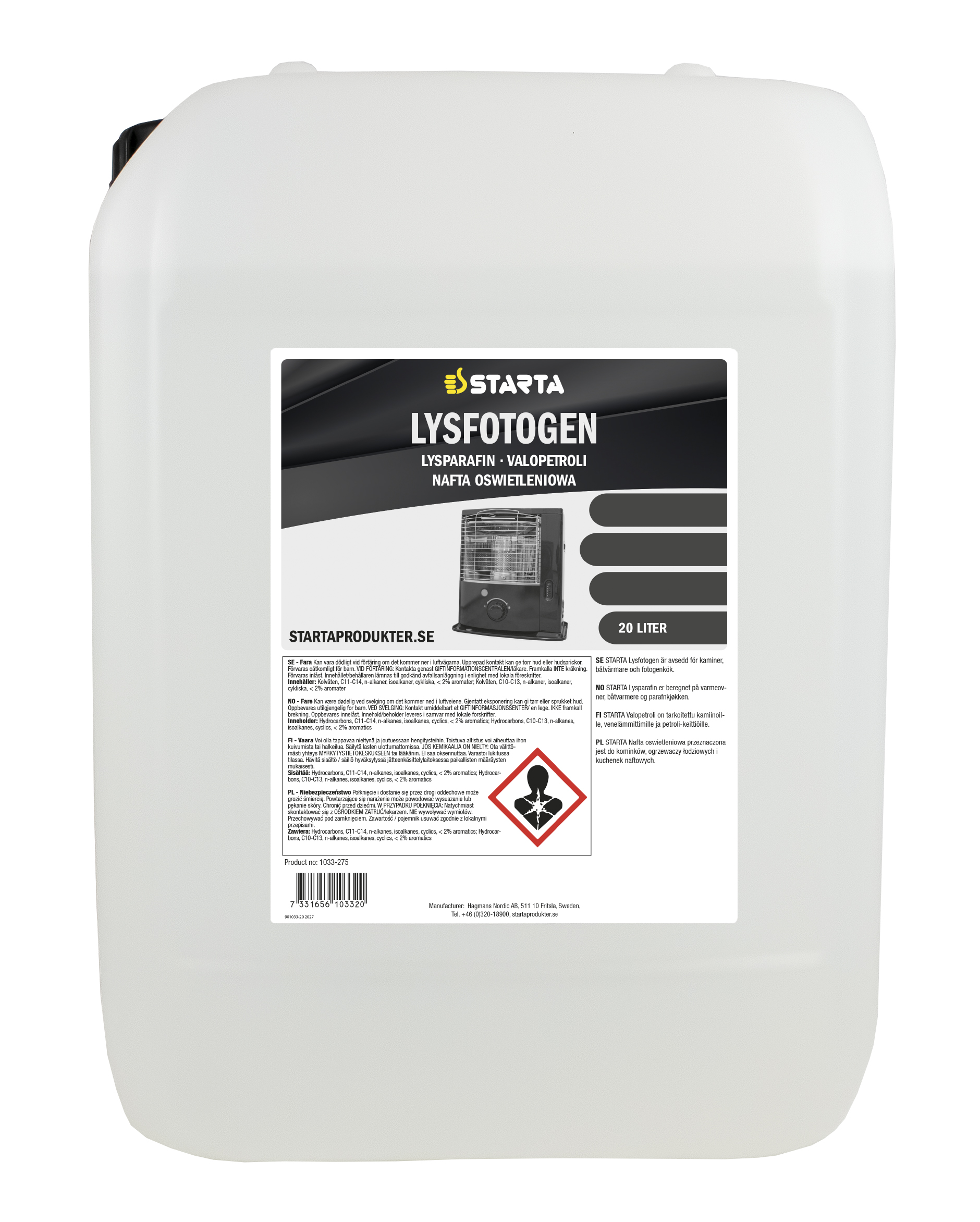 Starta Lysfotogen 20 L