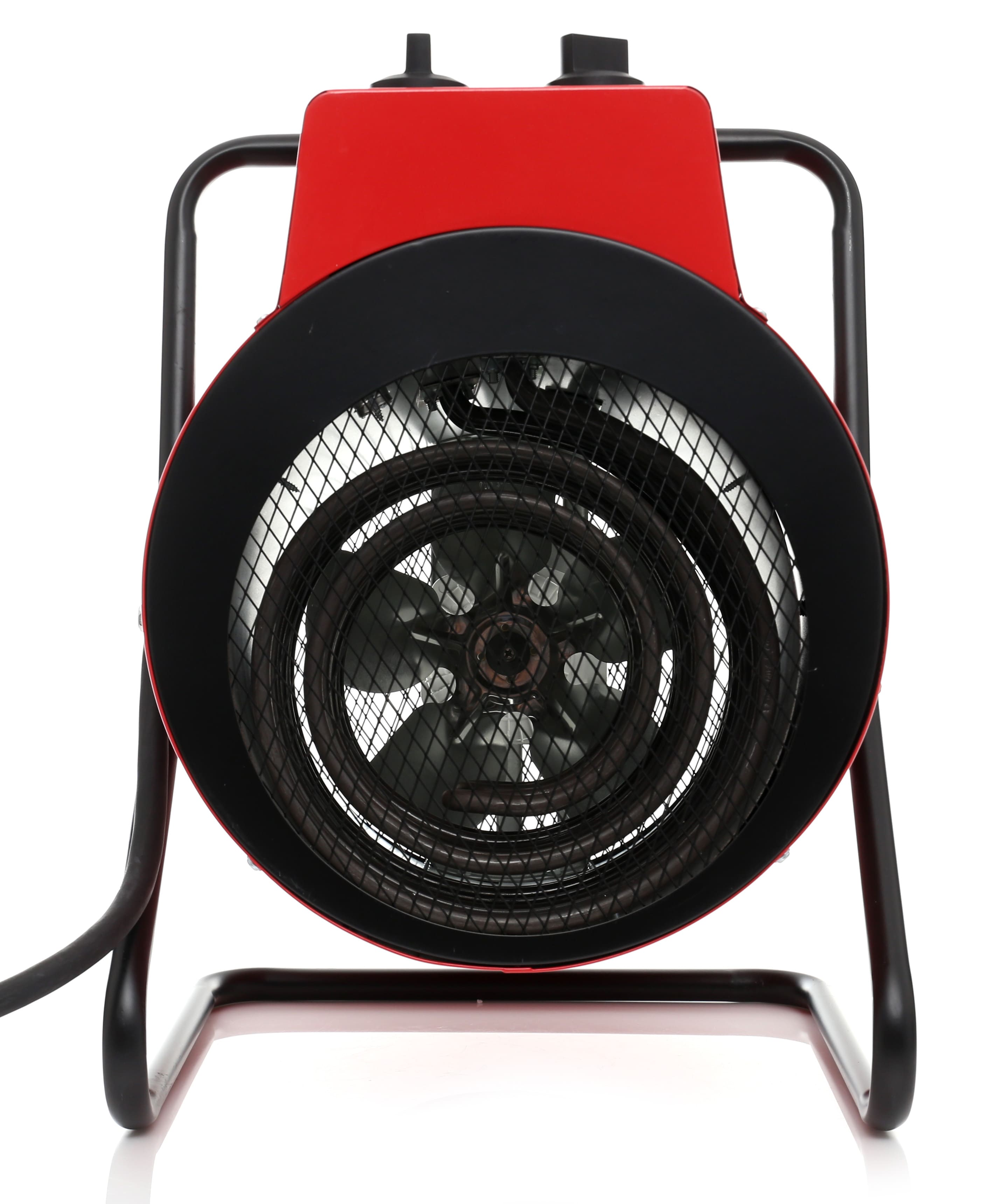 KRAFT&DELE Portabel värmefläkt, byggfläkt 9 kW 400V, termostat 85 gr. C, Kraft & Delle - 4