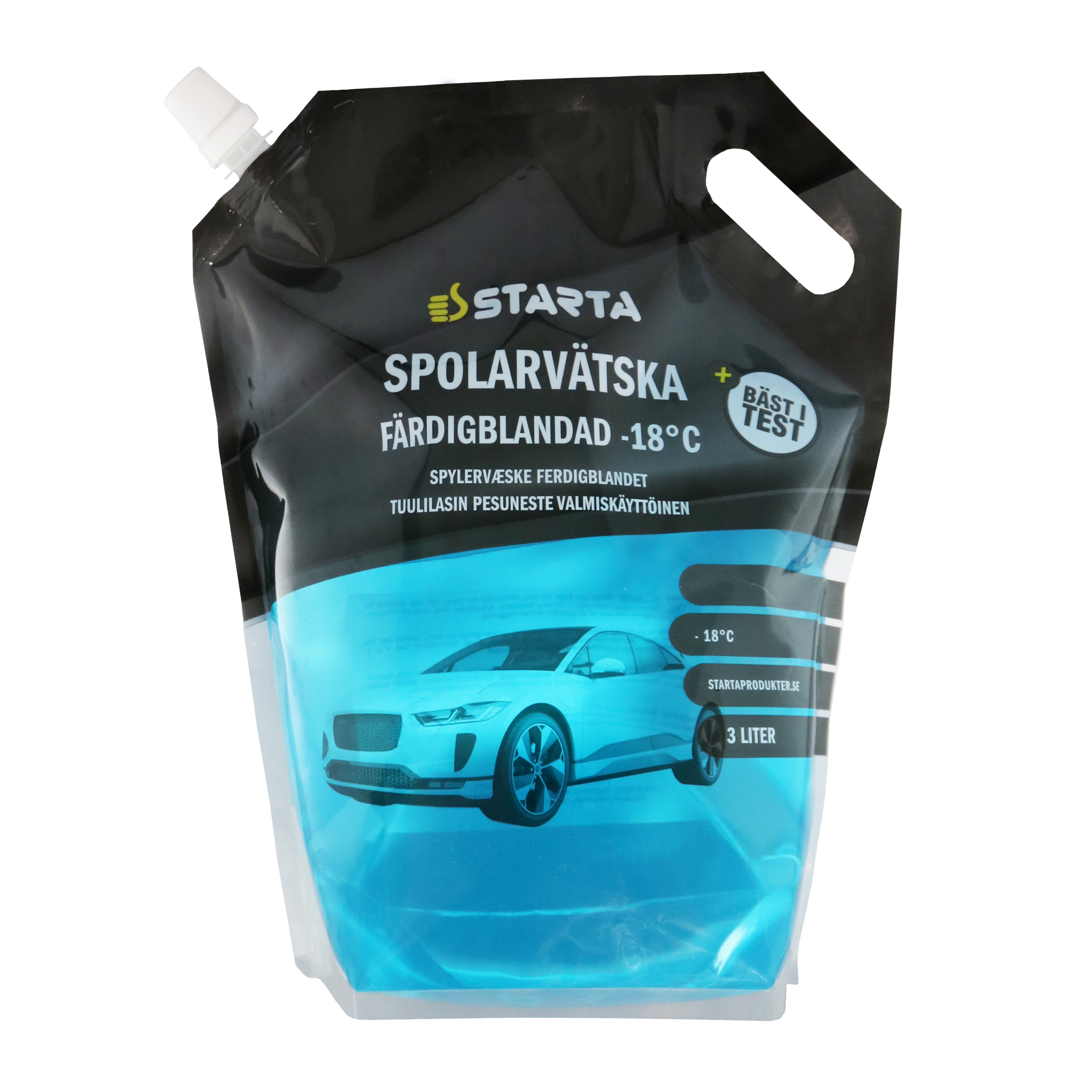 Starta Spolarvätska Färdigblandad Påse 3 L - 2