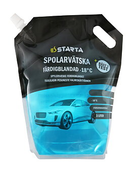 Starta Spolarvätska Färdigblandad Påse 3 L