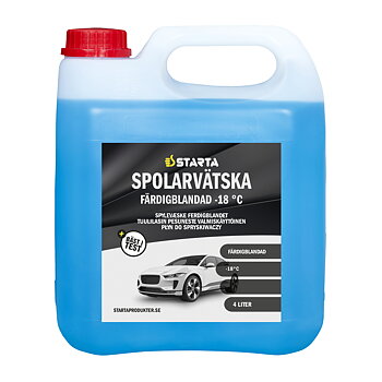 Starta Spolarvätska Färdigblandad 4 L