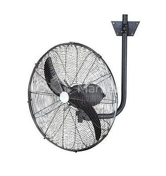 Kraftfull väggfläkt 56 cm 150W - industrifläkt för väggmontering, Fenne
