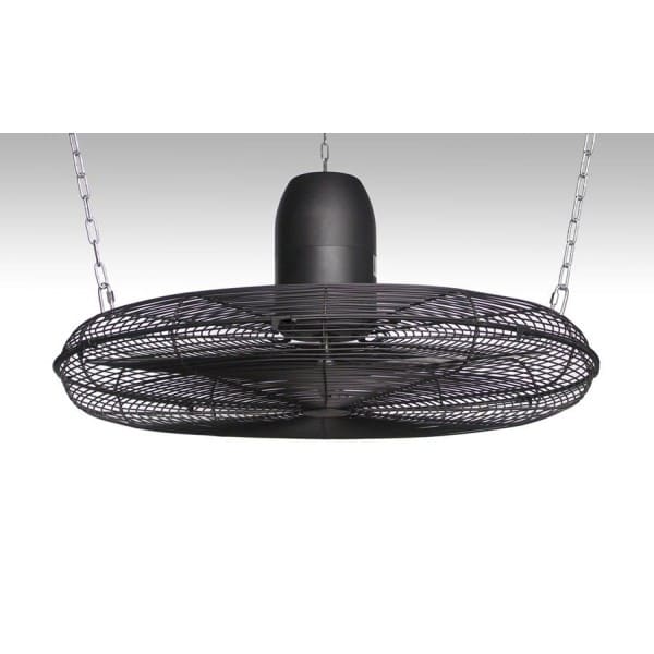 Kraftfull väggfläkt 81 cm 260W 18000 m3/h - industrifläkt för väggmontering, Fenne