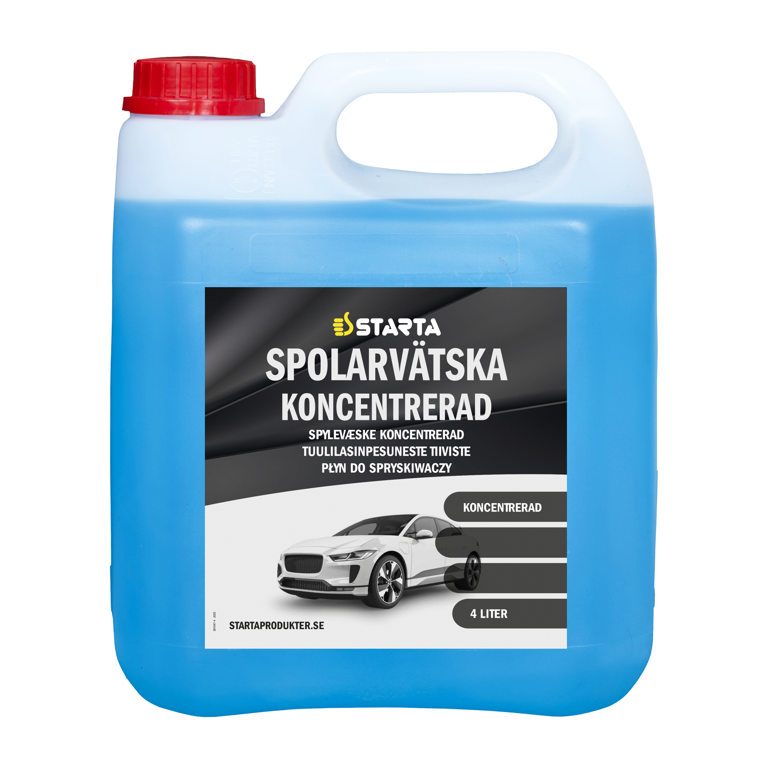 Starta Spolarvätska Koncentrerad 4 L - 2