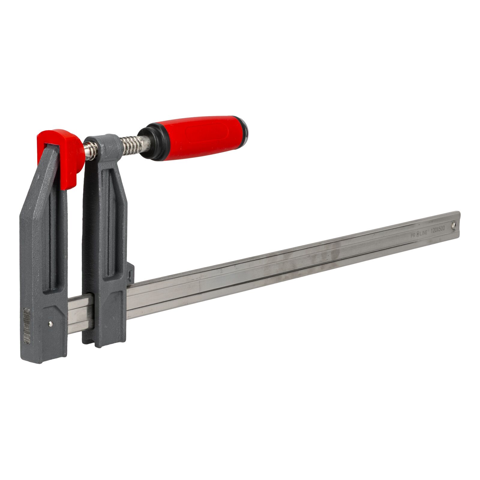 PROLINE TOOLS Skruvtving med spärrmekanism, TYP F, 500 mm x 120 mm, Proline - 4