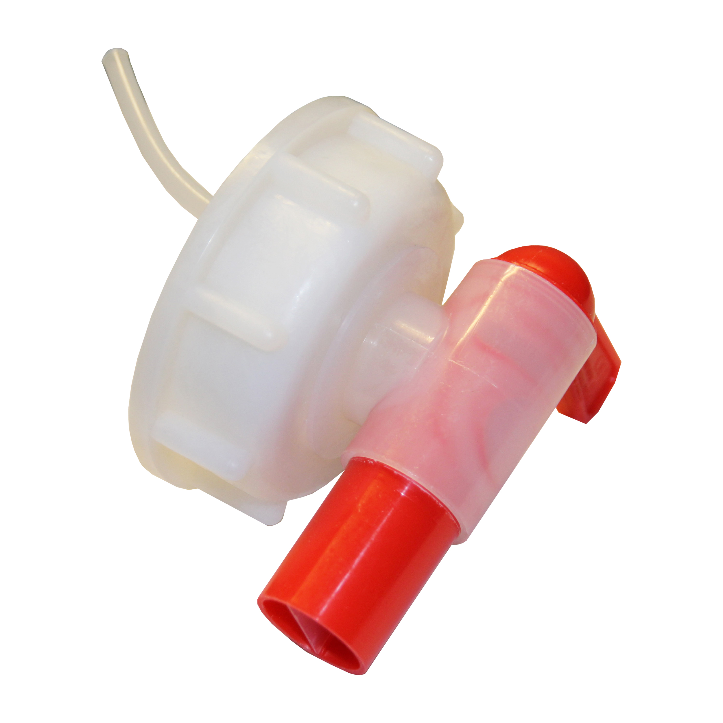 Komplement Tappningskran 61mm avluft 10-25 lit dunk Röd 1 ST