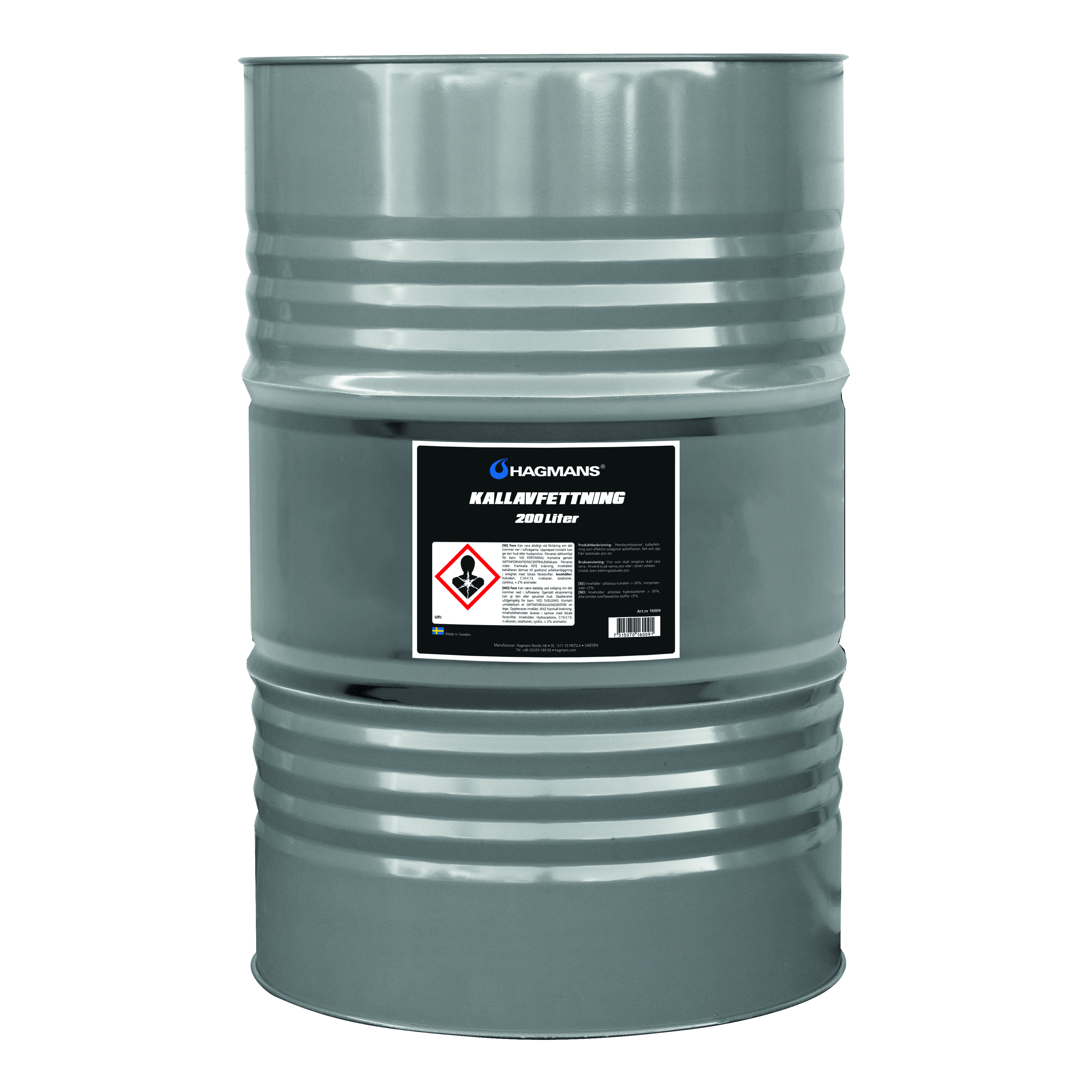 Hagmans Kallavfettning Standard 200 L