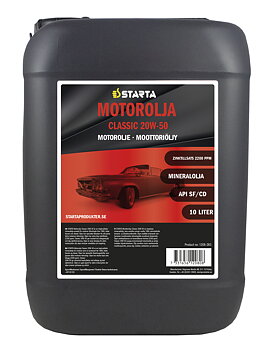 Starta Motorolja Classic 20W-50 10 L