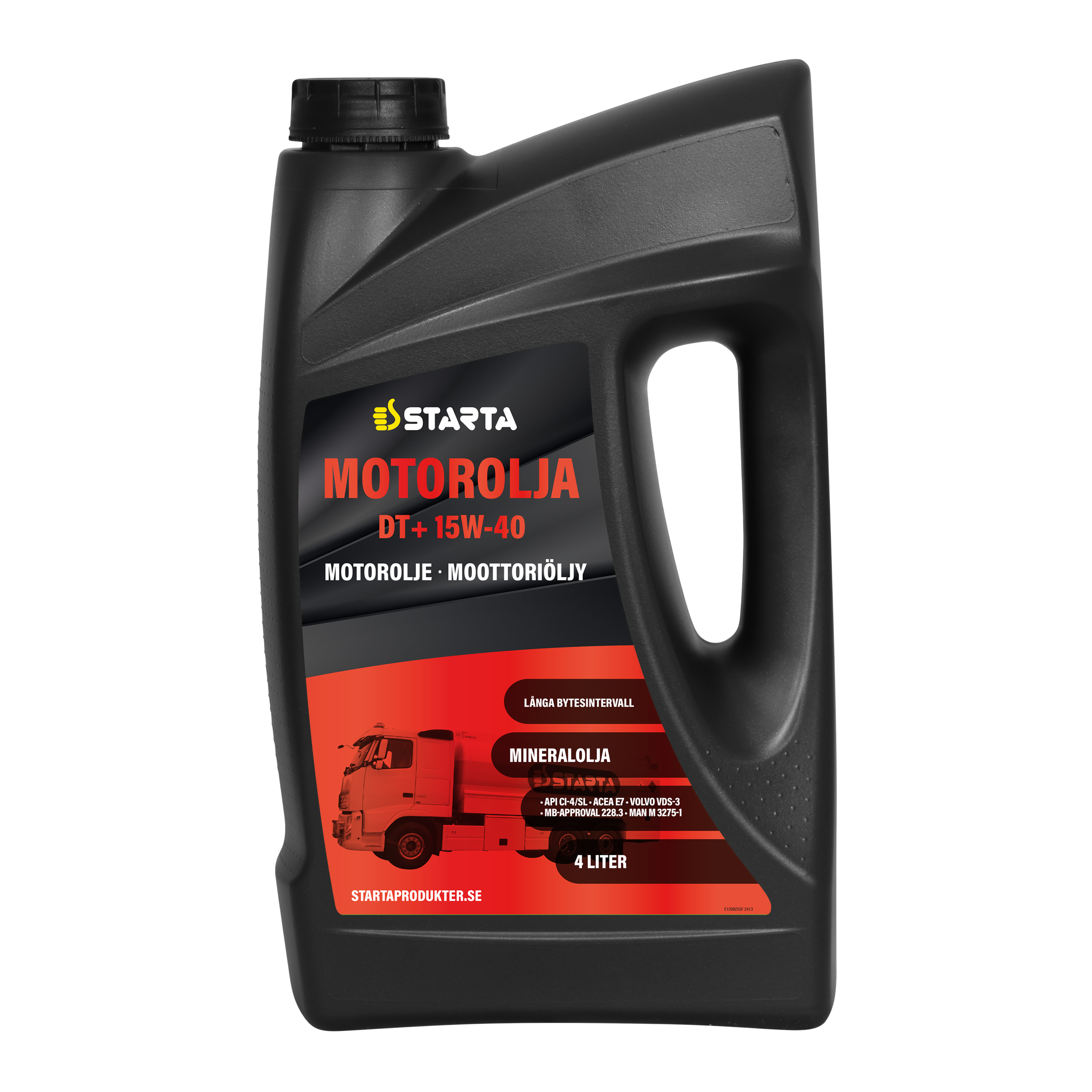 Starta Motorolja DT+ 15W-40 4 L - 3