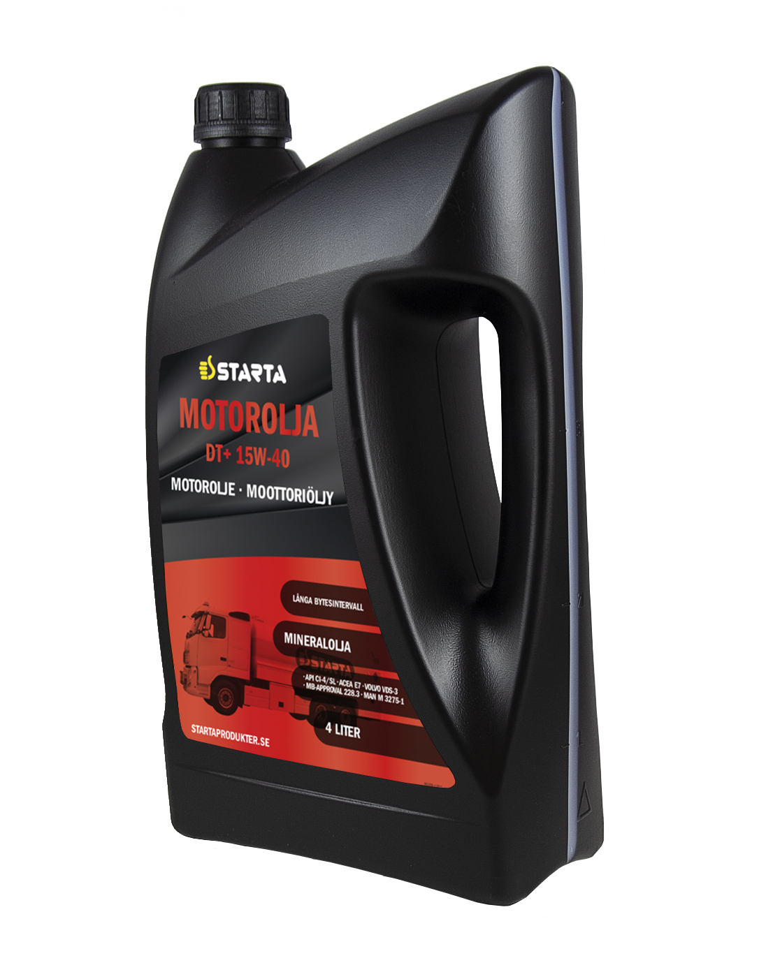 Starta Motorolja DT+ 15W-40 4 L