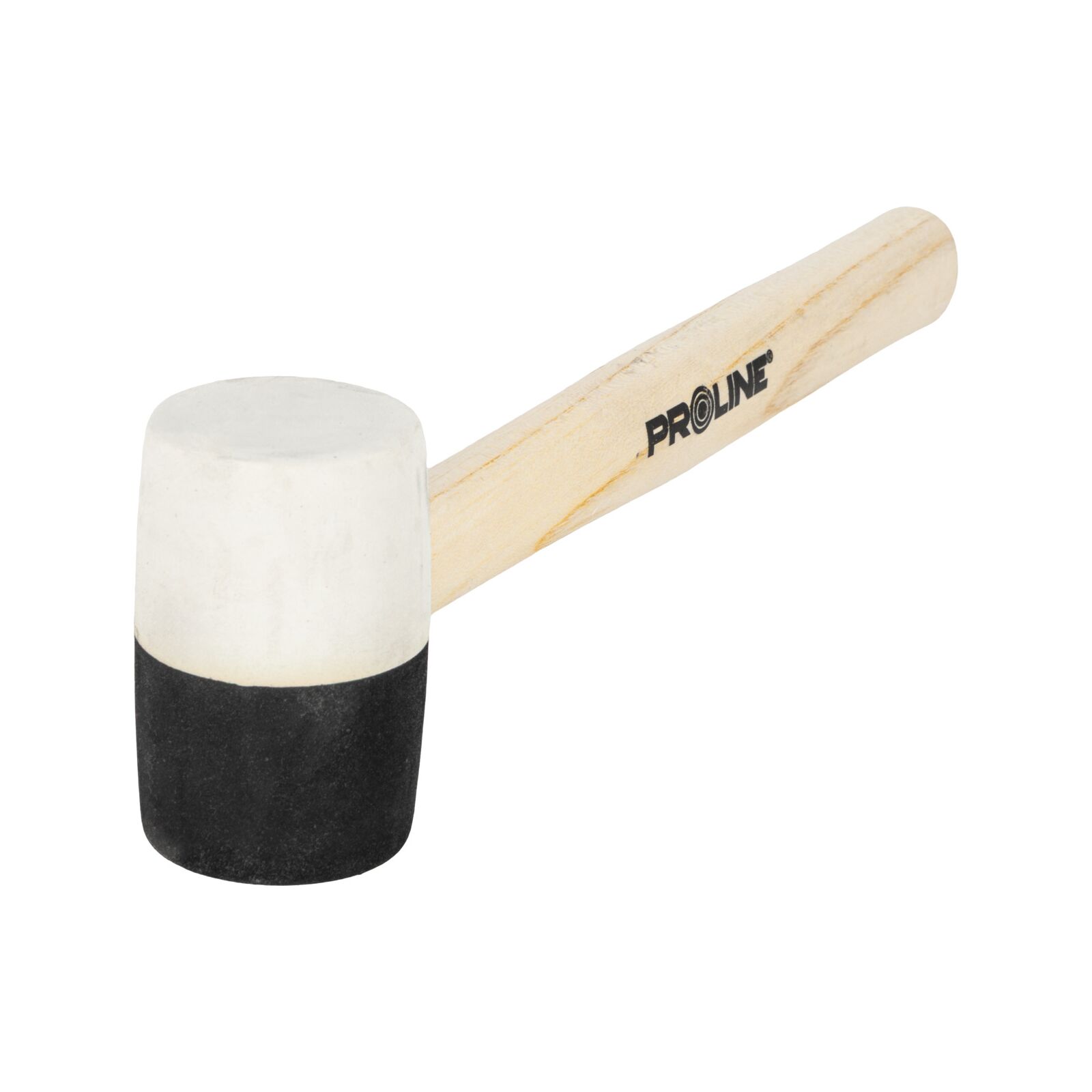 PROLINE TOOLS Gummiklubba 340g, Trähandtag, Svart-Vit, Proline - 3