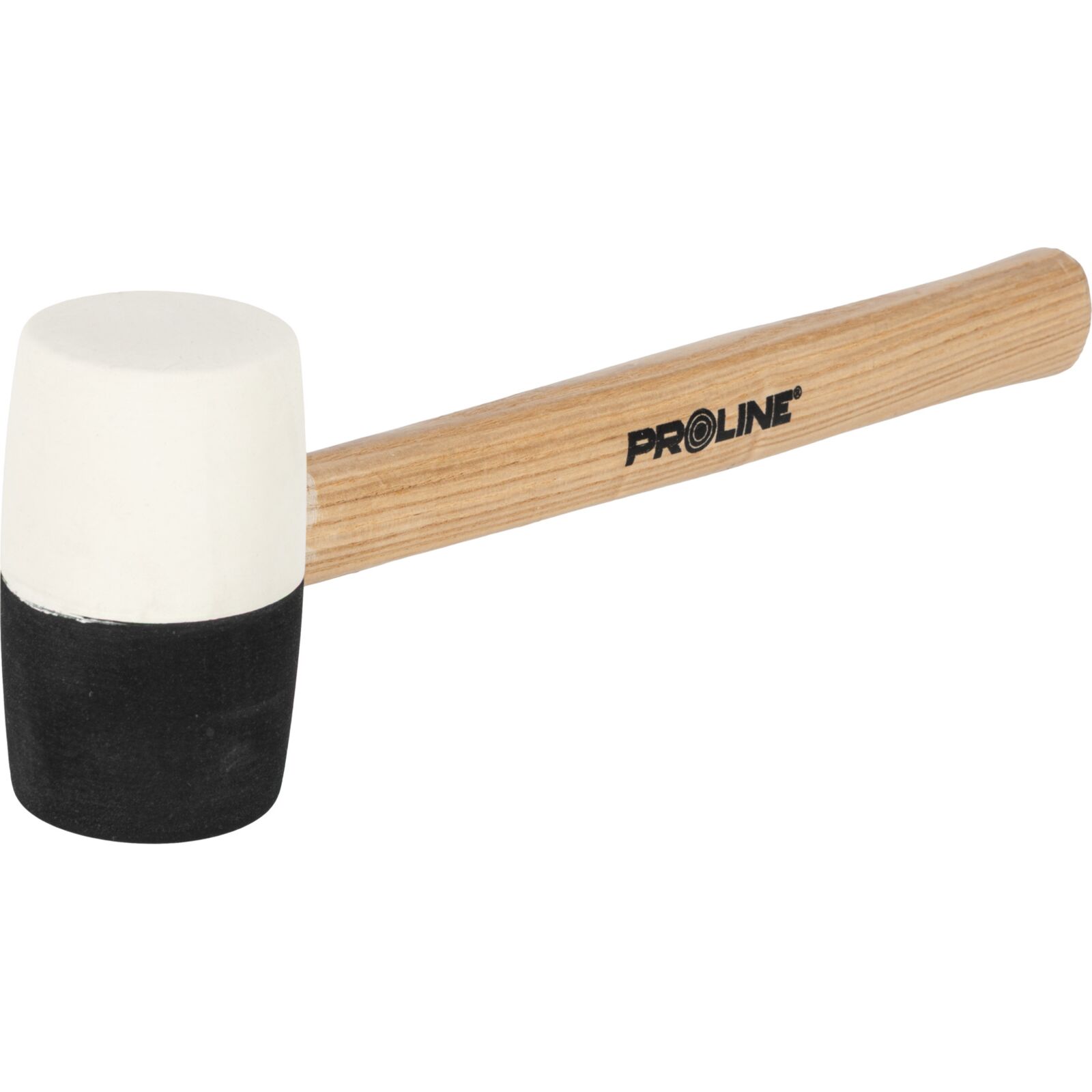 PROLINE TOOLS Gummiklubba 370g, Trähandtag, Svart-Vit, Proline - 2