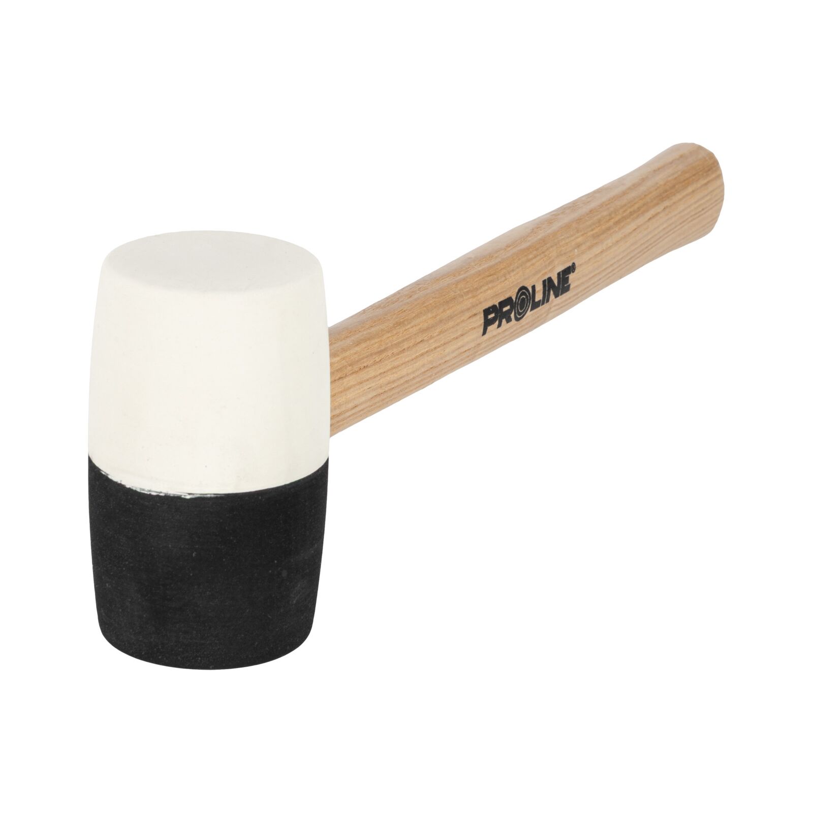 PROLINE TOOLS Gummiklubba 370g, Trähandtag, Svart-Vit, Proline - 3