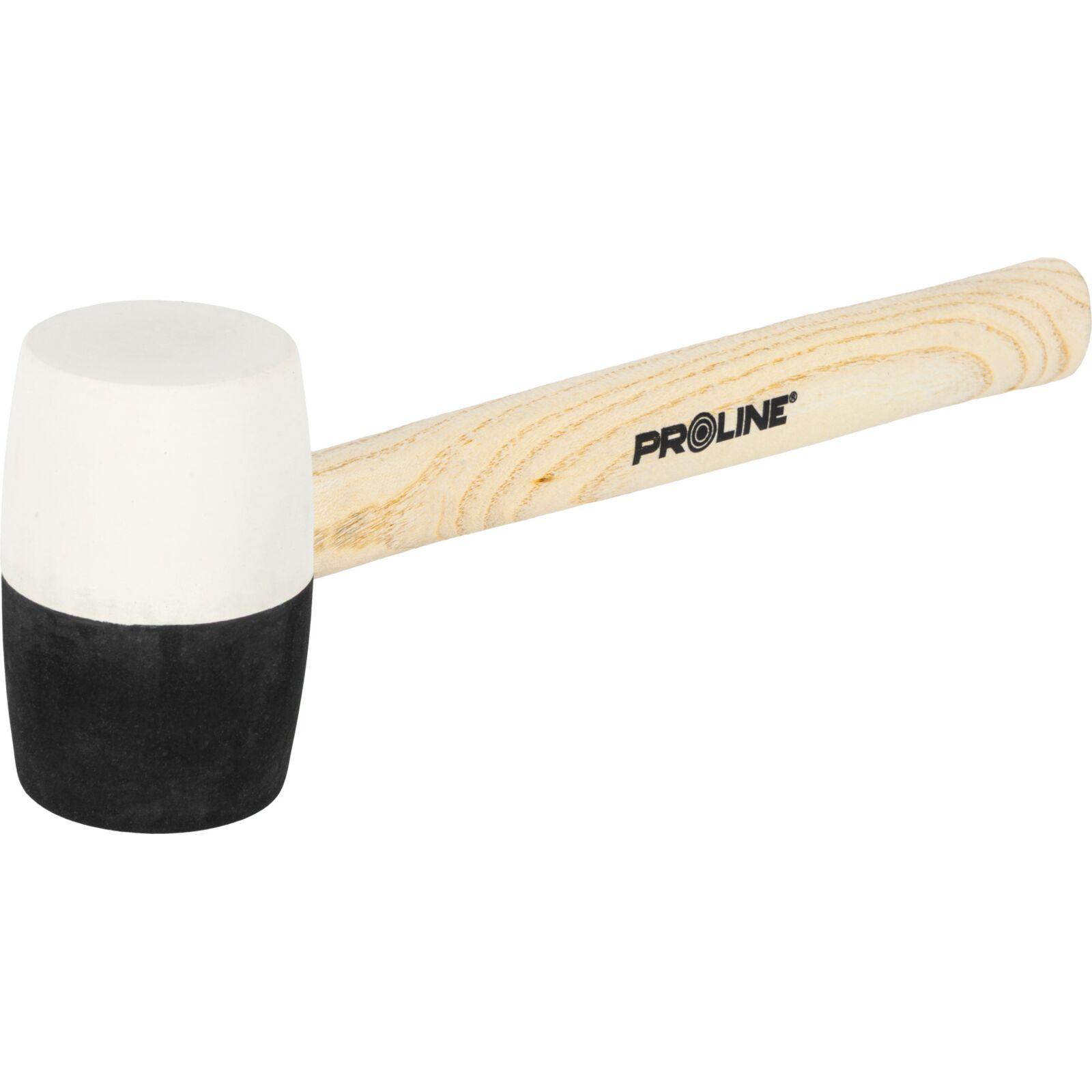 PROLINE TOOLS Gummiklubba svart-vit 580g, Trähandtag, Proline - 4