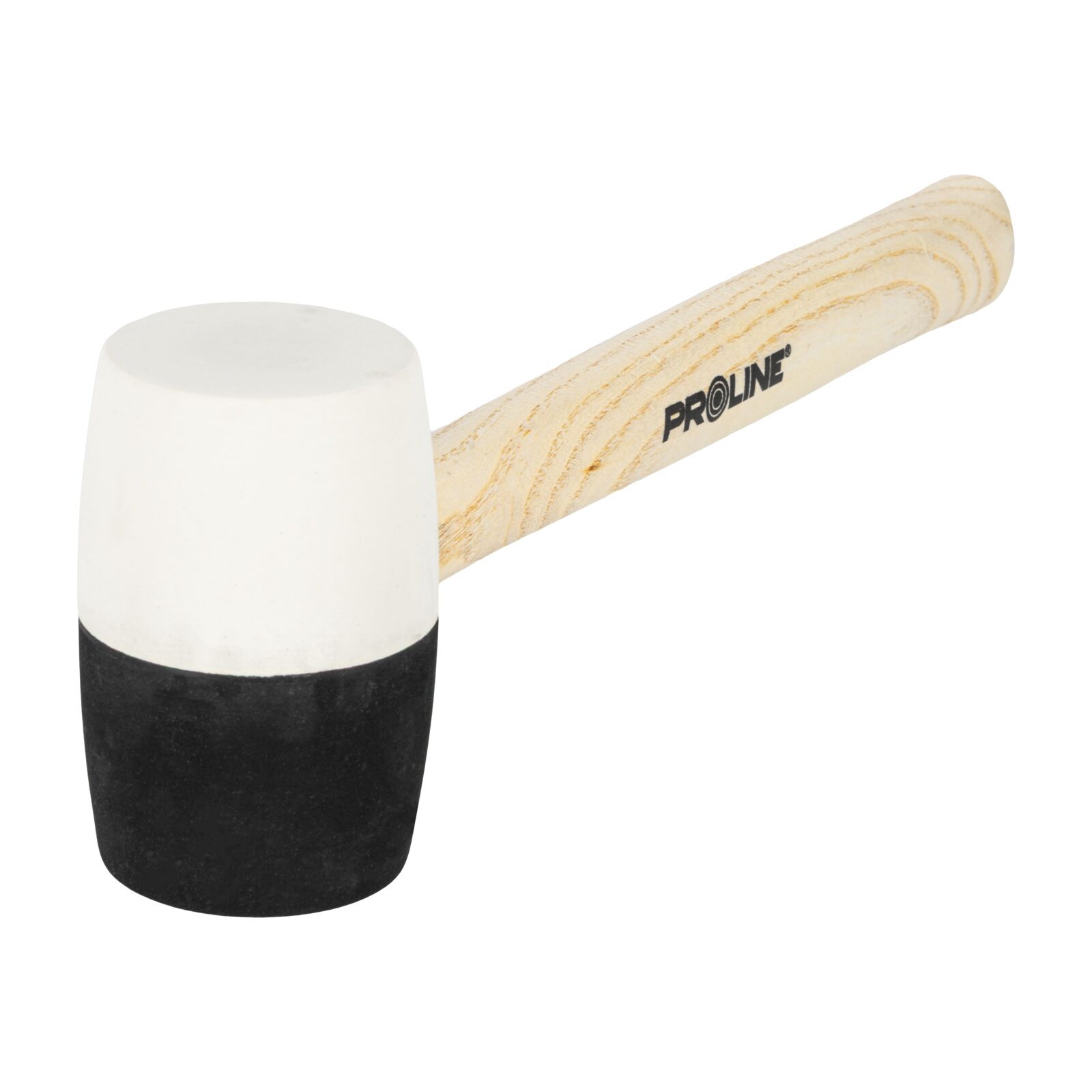 PROLINE TOOLS Gummiklubba svart-vit 580g, Trähandtag, Proline - 3