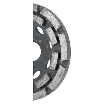 PROLINE TOOLS Diamantslipskiva 115 mm, 2-segment, 6 mm tjock, 8 mm hål, 22.2 mm axel, Proline