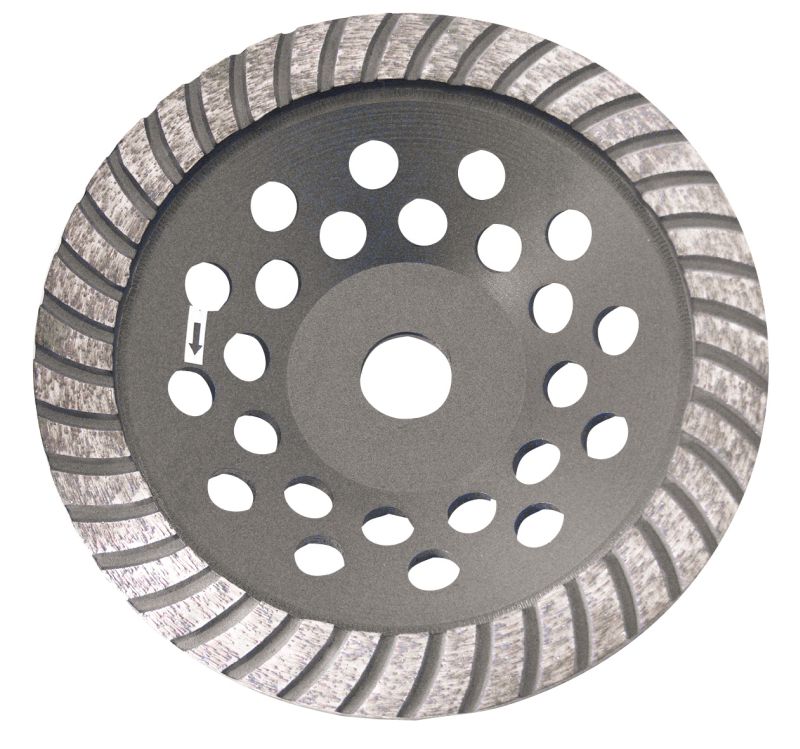 PROLINE TOOLS Diamantslipskiva, diamantslipskål, turbo 125 x 6x8 x 22.2 PROLINE