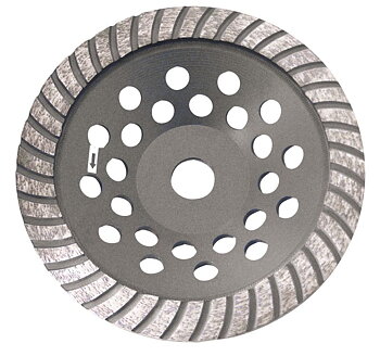 PROLINE TOOLS Diamantslipskiva, diamantslipskål, turbo 125 x 6x8 x 22.2 PROLINE