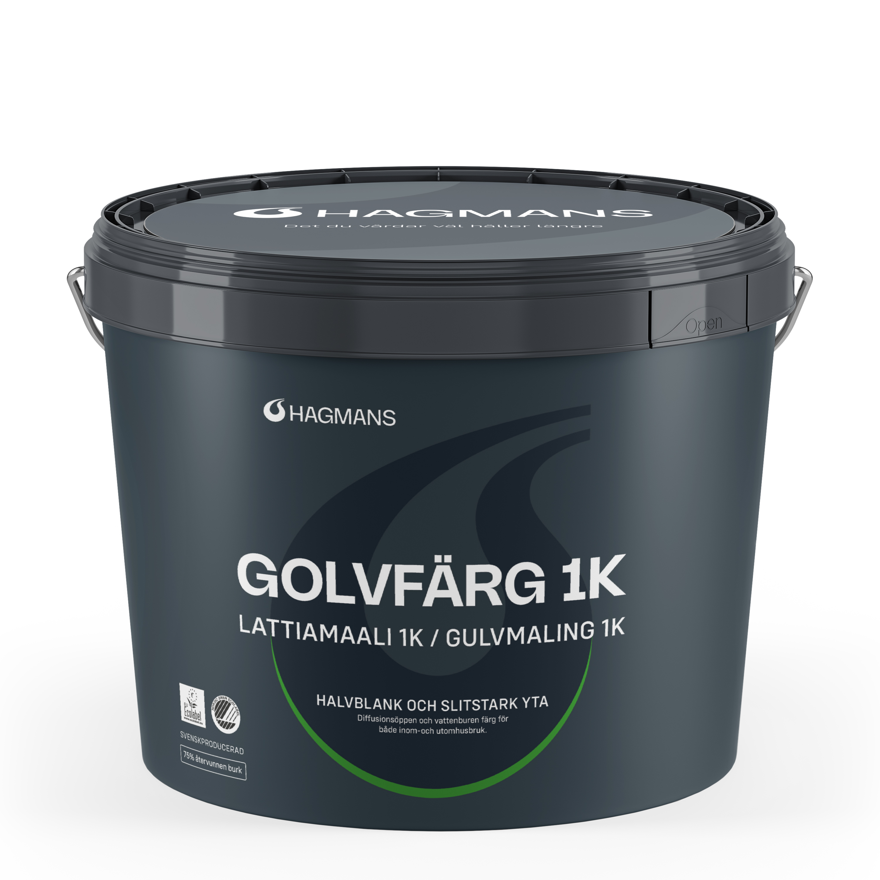 Hagmans Golvfärg 1K Bas-B 2,7 L