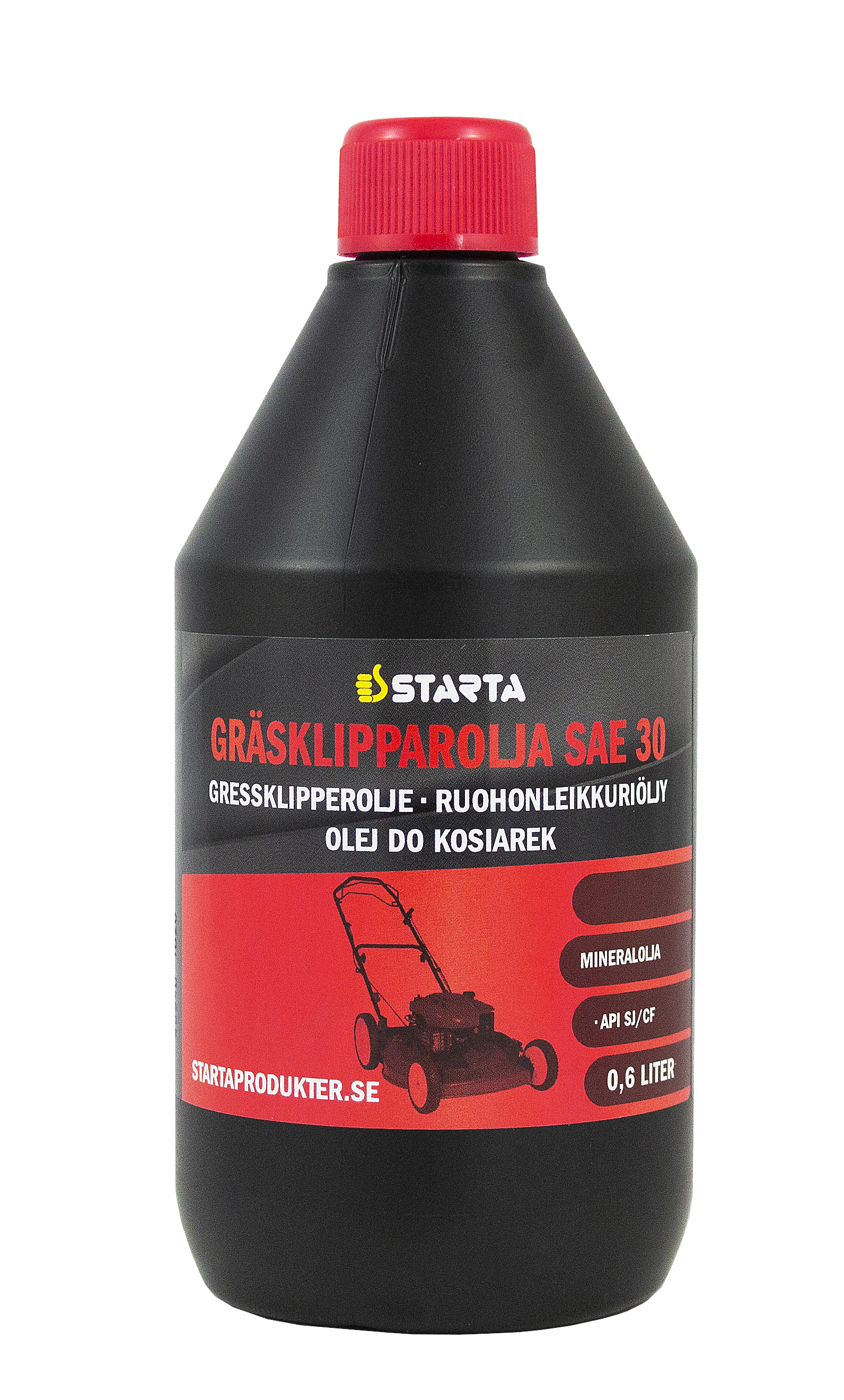 Starta Gräsklipparolja SAE 30 0,6 L