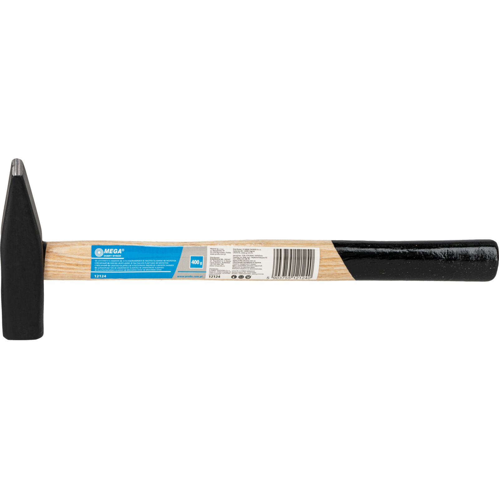 Mega Smideshammare med trähandtag, 400G - 3