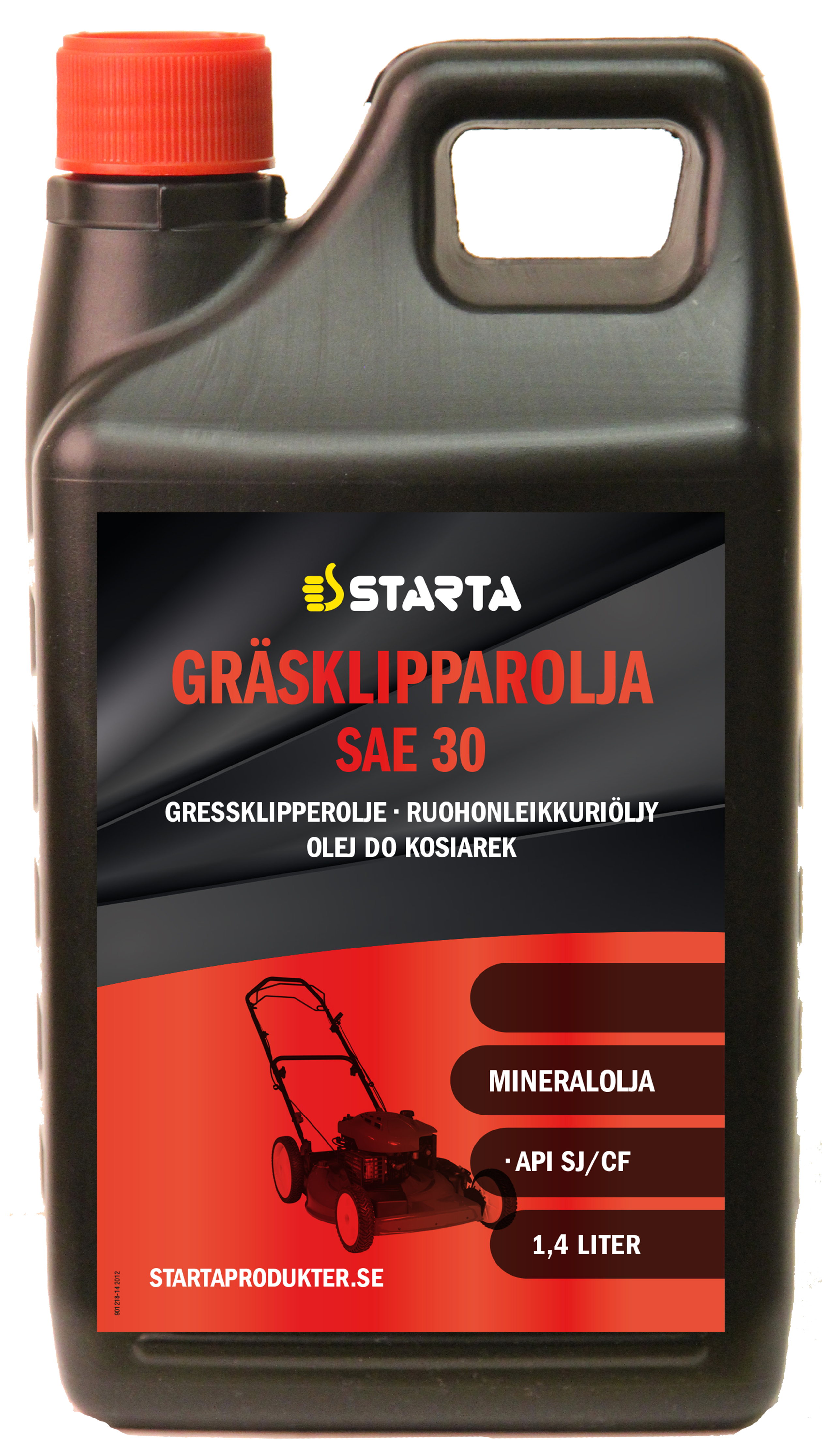 Starta Gräsklipparolja SAE 30 1,4 L