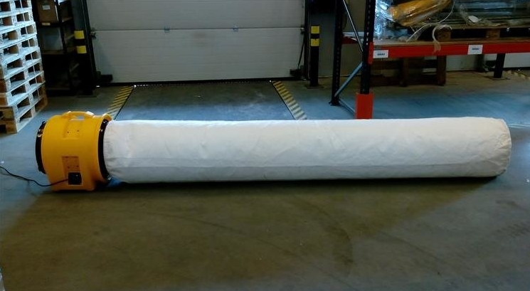 Dammsäck Dammfilter Ø 407 mm för Industrifläkt Master BLM 8800, 3m - 10