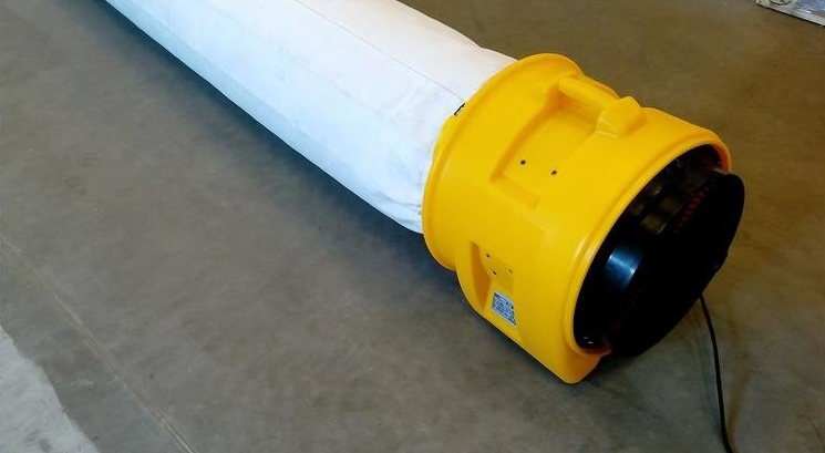 Dammsäck Dammfilter Ø 407 mm för Industrifläkt Master BLM 8800, 3m - 6