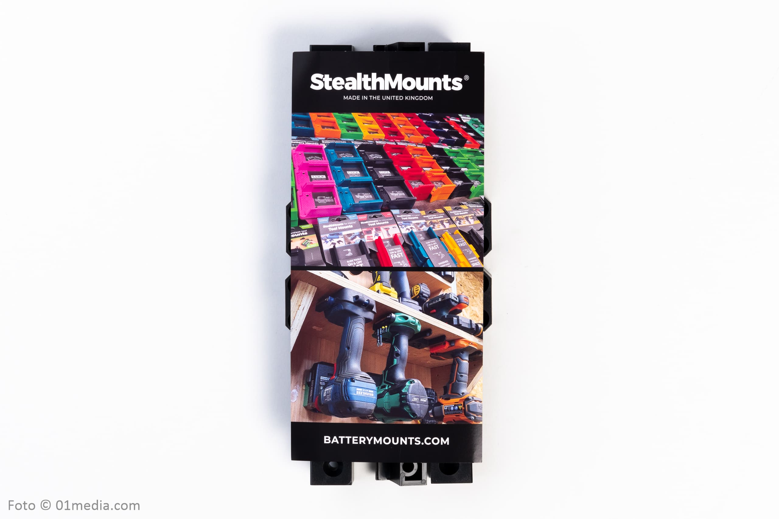 Stealth Mounts Fästen för Craftsman VersaStack och STANLEY FatMax ProStack 3-pack, STEALTHMOUNTS